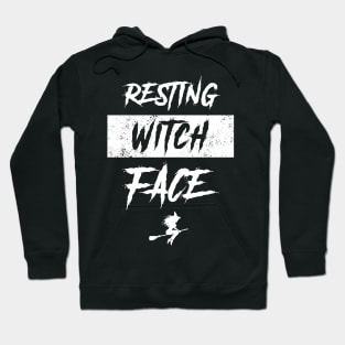 Resting Witch Face Funny Halloween Teacher Hoodie